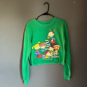 Nickelodeon Rugrats Christmas long sleeve size large